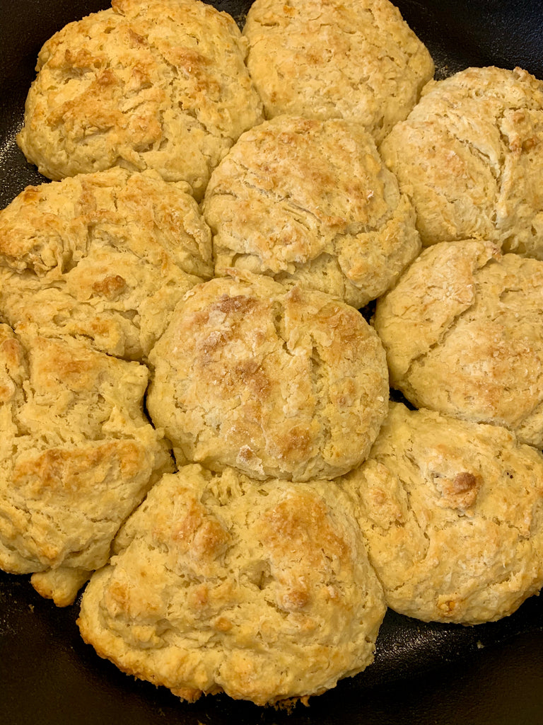 Homemade Buttermilk Biscuits Recipe -- Great with many slow cooker, crock pot dishes!